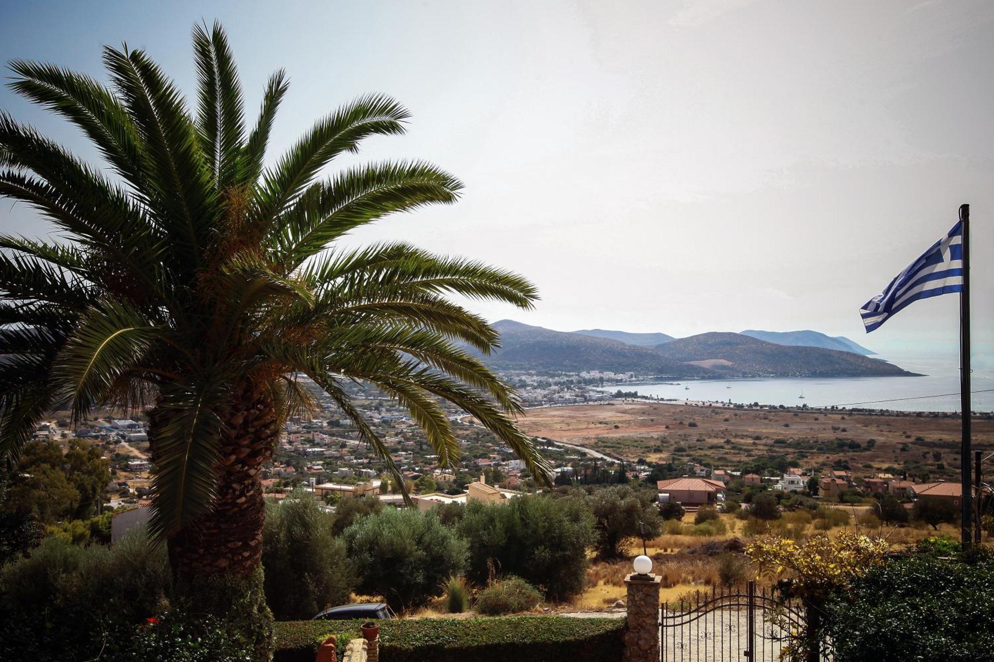 Nadia'S Traditional Greek House Anavyssos Bagian luar foto
