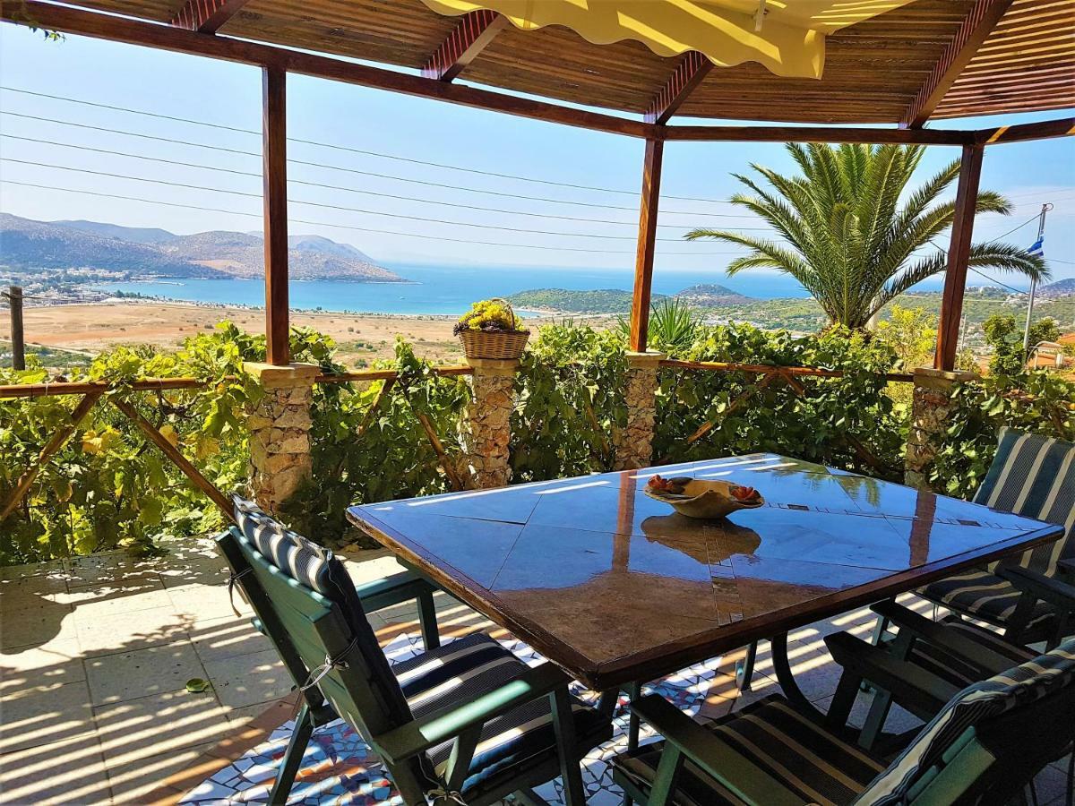 Nadia'S Traditional Greek House Anavyssos Bagian luar foto